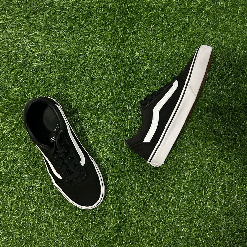Women’s Vans Old Skool Ward ‘Black’ - Size 8W - Great Condition And Clean